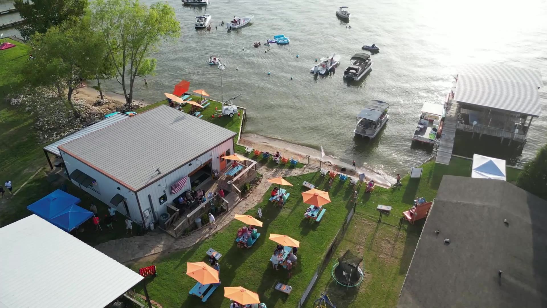 Lake Livingston waterfront